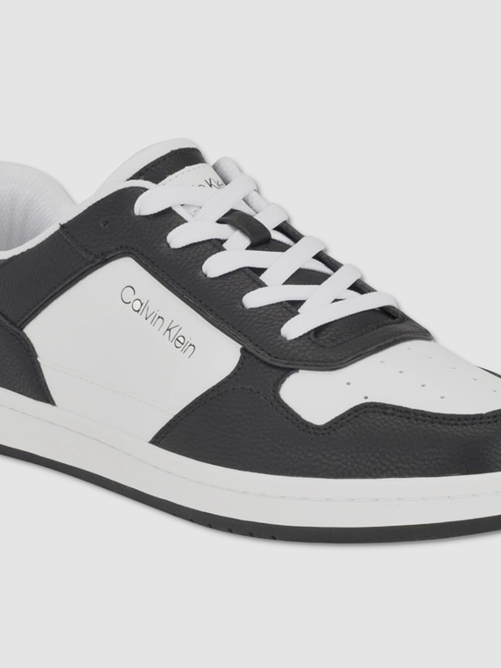Calvin Klein Landy Sneakers / Shoes - NEW Mens Size 13 White / Black - #49677-OF